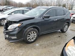 Salvage cars for sale at North Billerica, MA auction: 2017 Nissan Rogue S