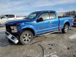 Salvage cars for sale at Wayland, MI auction: 2015 Ford F150 Super Cab