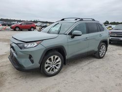 Salvage cars for sale at Houston, TX auction: 2021 Toyota Rav4 XLE Premium