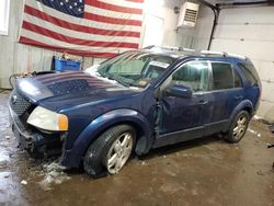 Salvage cars for sale at Lyman, ME auction: 2005 Ford Freestyle Limited