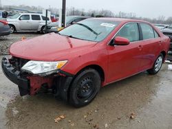 Salvage cars for sale from Copart Louisville, KY: 2012 Toyota Camry Base