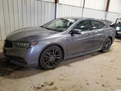 Salvage cars for sale at Pennsburg, PA auction: 2018 Acura TLX TECH+A