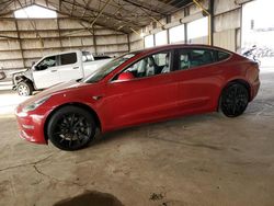 Salvage cars for sale from Copart Phoenix, AZ: 2020 Tesla Model 3