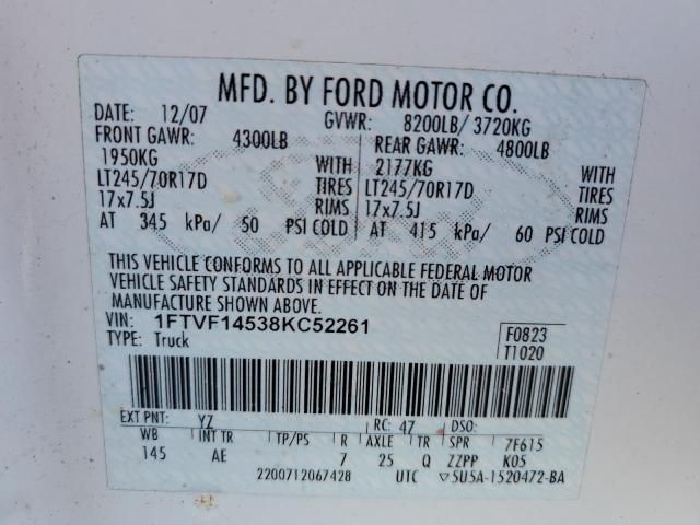 2008 Ford F150