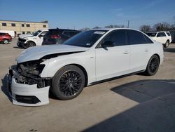 Salvage cars for sale at Wilmer, TX auction: 2016 Audi A4 Premium Plus S-Line