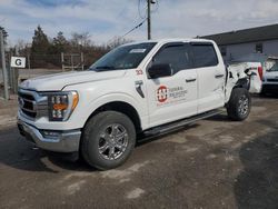 Salvage cars for sale at York Haven, PA auction: 2021 Ford F150 Supercrew