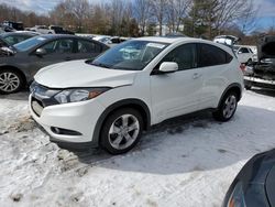 Salvage cars for sale at North Billerica, MA auction: 2016 Honda HR-V EX