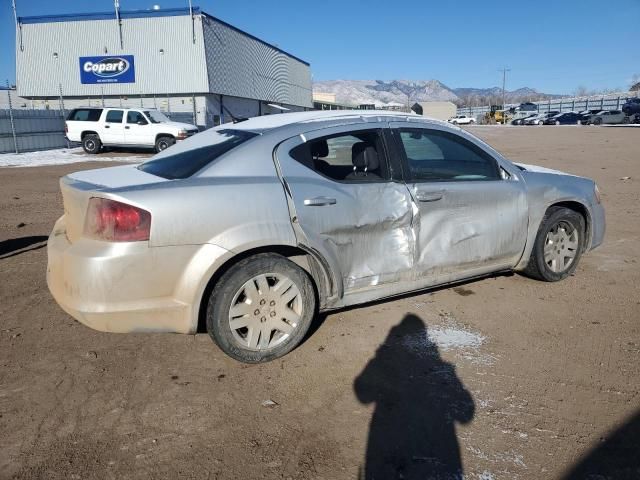 2012 Dodge Avenger SE