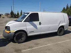 Salvage cars for sale from Copart Rancho Cucamonga, CA: 2006 GMC Savana G2500