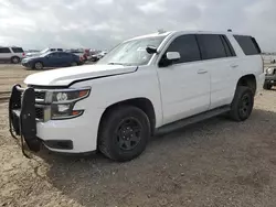 Chevrolet Tahoe salvage cars for sale: 2017 Chevrolet Tahoe Police