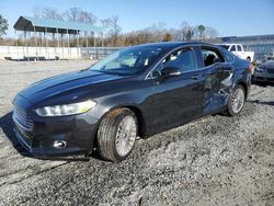 Salvage cars for sale at Spartanburg, SC auction: 2014 Ford Fusion Titanium