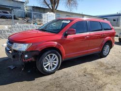 Salvage cars for sale at Albuquerque, NM auction: 2016 Dodge Journey SXT