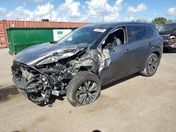 Salvage cars for sale at Homestead, FL auction: 2021 Nissan Rogue SV