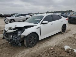 Salvage cars for sale at Houston, TX auction: 2018 KIA Optima LX