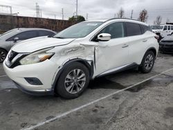 Nissan Murano salvage cars for sale: 2015 Nissan Murano S