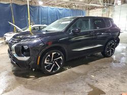 Salvage cars for sale at Woodhaven, MI auction: 2022 Mitsubishi Outlander ES