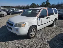 Chevrolet salvage cars for sale: 2007 Chevrolet Uplander LS