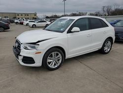 Salvage cars for sale at Wilmer, TX auction: 2017 Audi Q3 Premium