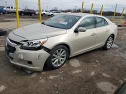 Salvage cars for sale at Indianapolis, IN auction: 2015 Chevrolet Malibu LTZ