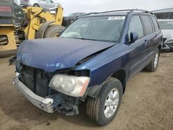 Salvage cars for sale at auction: 2001 Toyota Highlander