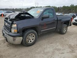 Salvage cars for sale at Greenwell Springs, LA auction: 2015 Chevrolet Silverado C1500