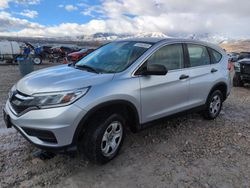 Salvage cars for sale at Magna, UT auction: 2015 Honda CR-V LX