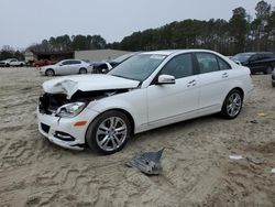 Salvage cars for sale at Seaford, DE auction: 2013 Mercedes-Benz C 300 4matic