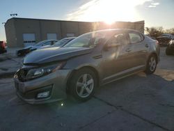 Salvage Cars with No Bids Yet For Sale at auction: 2015 KIA Optima LX