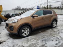 Salvage cars for sale at Hillsborough, NJ auction: 2017 KIA Sportage LX