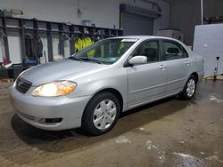 Salvage cars for sale at Candia, NH auction: 2005 Toyota Corolla CE