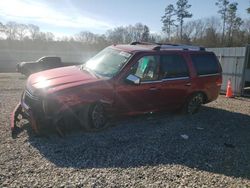 Salvage cars for sale at Augusta, GA auction: 2017 Lincoln Navigator Select