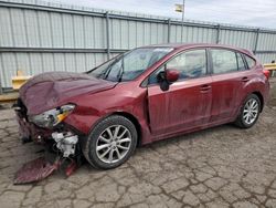 Salvage cars for sale at Dyer, IN auction: 2014 Subaru Impreza Premium