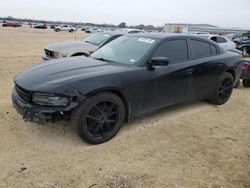 Salvage cars for sale at San Antonio, TX auction: 2017 Dodge Charger SXT