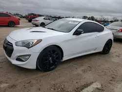 Salvage cars for sale at Houston, TX auction: 2015 Hyundai Genesis Coupe 3.8L