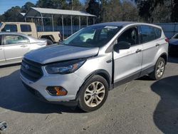 Salvage cars for sale at Savannah, GA auction: 2019 Ford Escape S