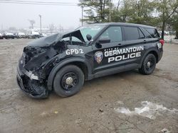 Salvage cars for sale at Lexington, KY auction: 2022 Ford Explorer Police Interceptor