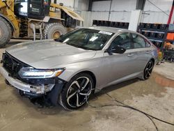 Honda Vehiculos salvage en venta: 2022 Honda Accord Sport