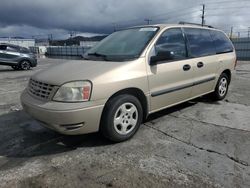 Salvage cars for sale at Sun Valley, CA auction: 2007 Ford Freestar SE