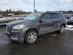 Salvage cars for sale at Exeter, RI auction: 2013 GMC Acadia SLT-1