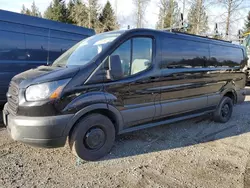 Salvage trucks for sale at Arlington, WA auction: 2017 Ford Transit T-350