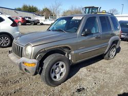 Salvage cars for sale at Sacramento, CA auction: 2004 Jeep Liberty Sport