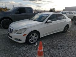 Salvage cars for sale at Mentone, CA auction: 2010 Mercedes-Benz E 350