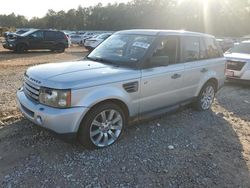 Salvage cars for sale at Eight Mile, AL auction: 2009 Land Rover Range Rover Sport Supercharged