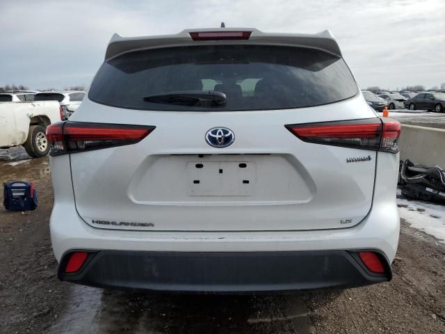 2022 Toyota Highlander Hybrid LE