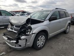 Salvage cars for sale from Copart Cahokia Heights, IL: 2013 Dodge Journey SE