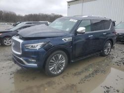 Salvage cars for sale at Windsor, NJ auction: 2021 Infiniti QX80 Sensory