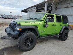 Jeep Wrangler Unlimited Sport salvage cars for sale: 2019 Jeep Wrangler Unlimited Sport