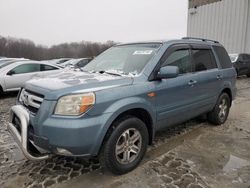 Carros salvage a la venta en subasta: 2007 Honda Pilot EXL