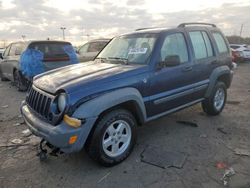 Jeep Liberty salvage cars for sale: 2005 Jeep Liberty Sport