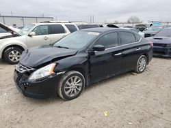 Salvage cars for sale at Haslet, TX auction: 2015 Nissan Sentra S